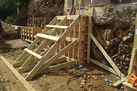 Building work at Lizaire