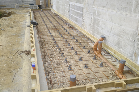 Building work at Lizaire