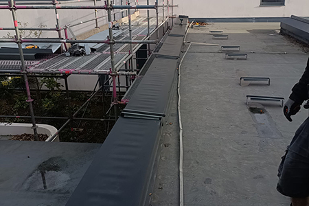 Installation of New Copings