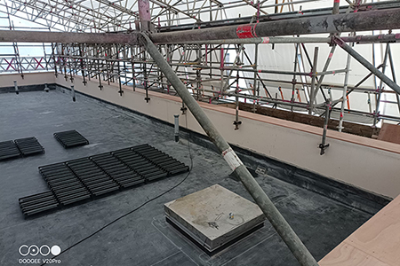 Installation of New Copings