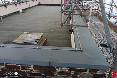 Installation of New Copings