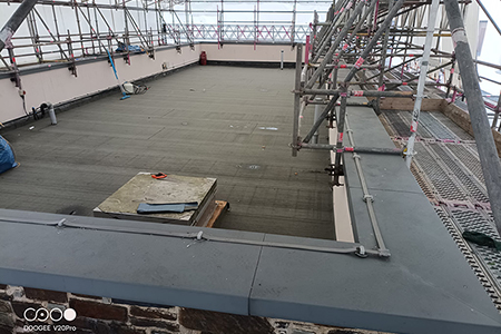 Installation of New Copings