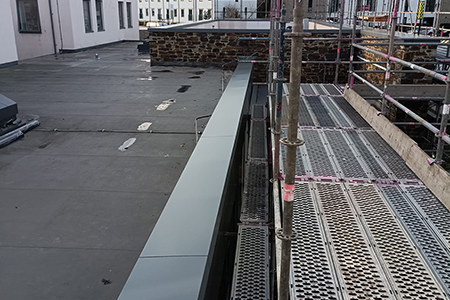 Installation of New Copings