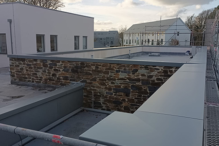 Installation of New Copings