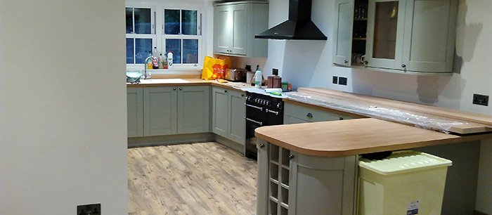 custom designed kitchen