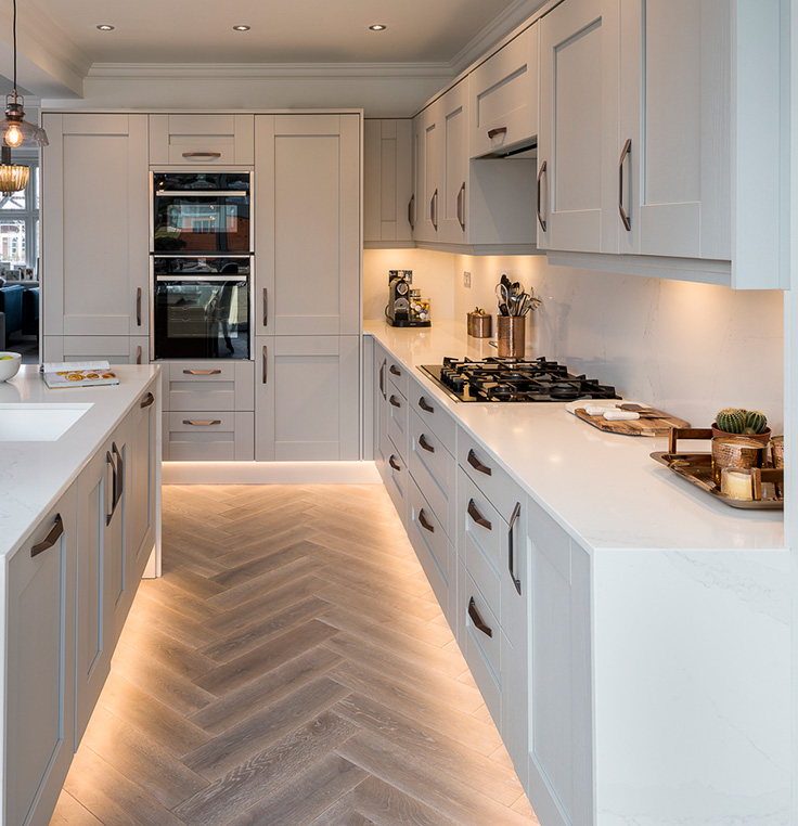 completed kitchen project